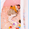 لوگوی سفارشی خانه بازی دخترانه چادر کمپینگ در فضای باز 110 سانتی متری کودک چادر قلعه شاهزاده با چراغ